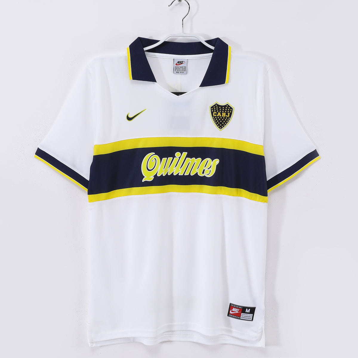 Boca Juniors 1996/97 Visitante Blanco
