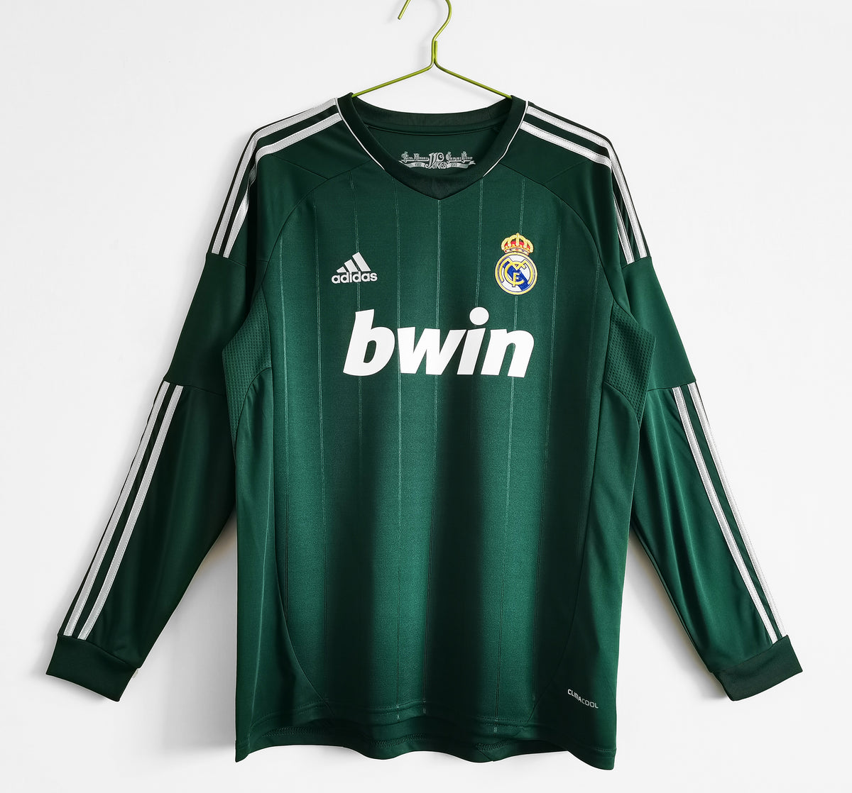 Real Madrid 2012/13 Segunda Visitante Manga Larga Retro
