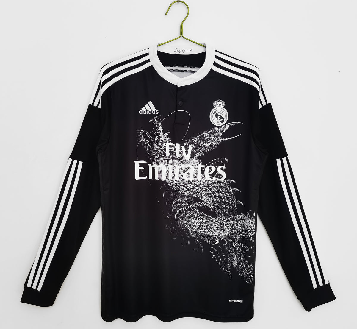 Real Madrid 2014/15 Segunda Visitante Manga Larga