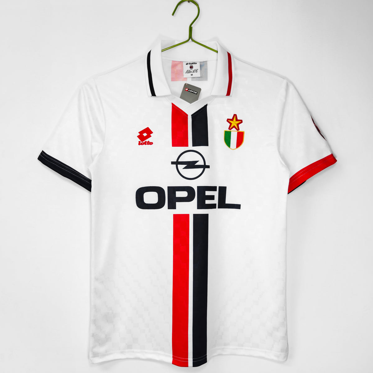 AC Milan 1996/97 Visitante Blanco